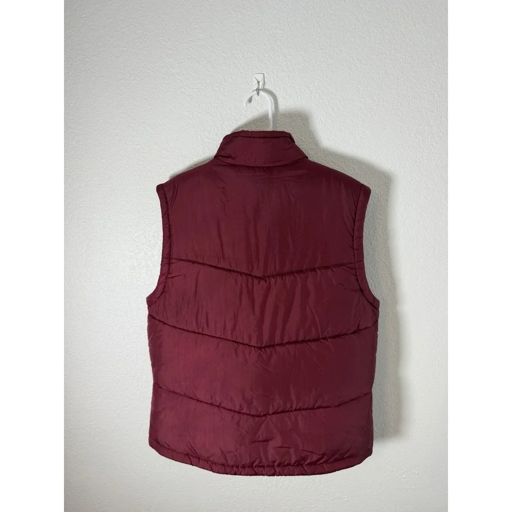 Nike SB 6.0 Puffer Jacket Vest Retro Mens Size Large Red
